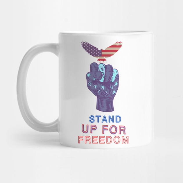 Stand up for betsy ross by logo desang